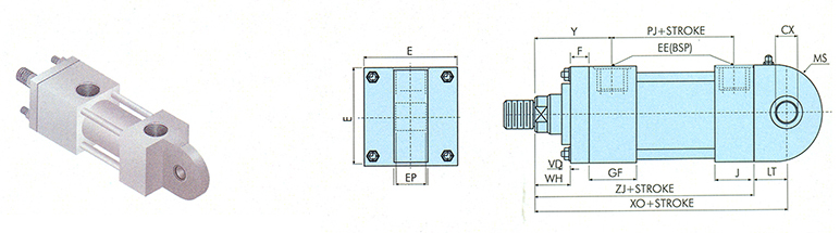 Cap Mounting Fixed Eye